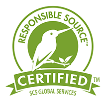 Zertifizierungslogo „Responsible Source“
