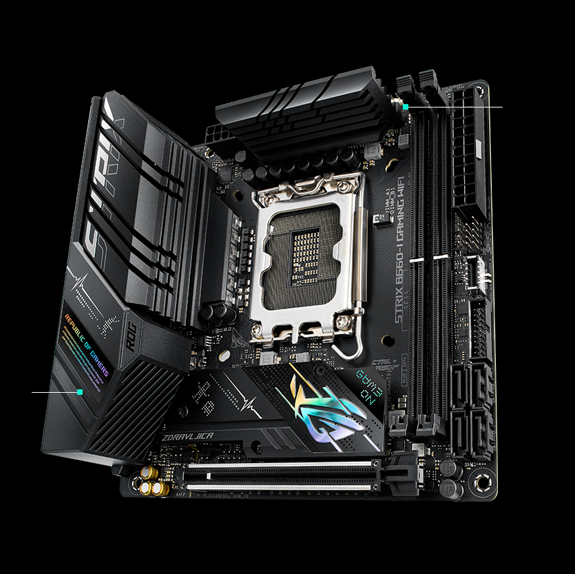 ROG Strix B660-I Gaming WiFi Gaming Immersion Technische Daten