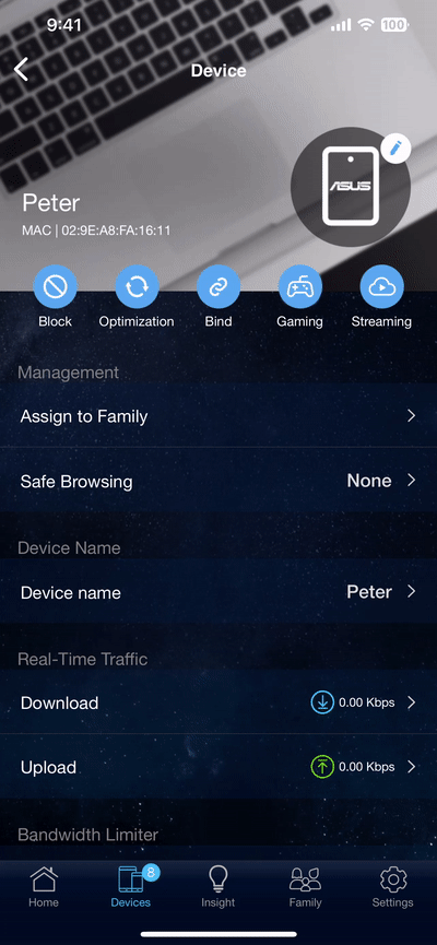 Applying ad block and family filter to protect your kids online.