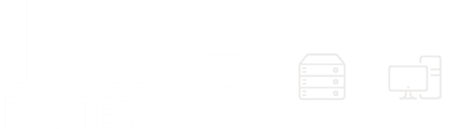Dual 10 Gbps ports for Cloud server, NAS and Workstation provide 10 times faster speed than 1 Gbps port