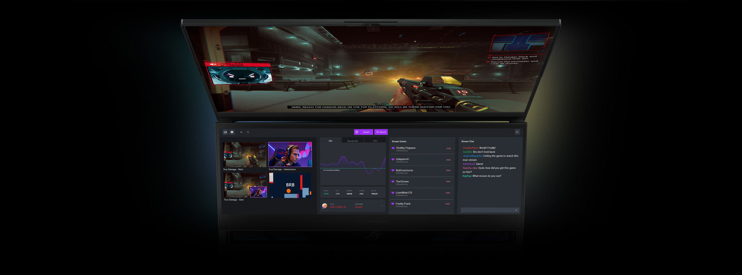 boosts your stream.