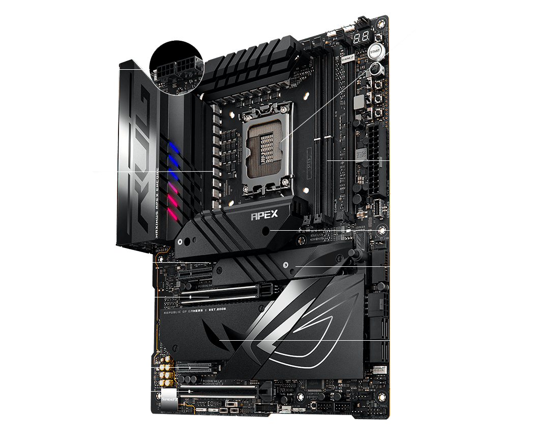 Leistungsdaten des ROG Maximus Z790 Apex Encore