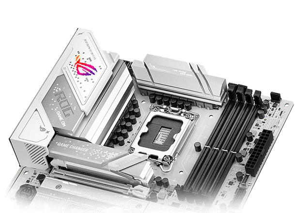 Strix  B860-G VRM cooling design layout