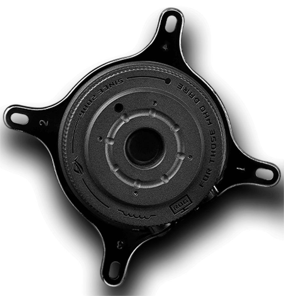ROG STRIX LC III 360 ARGB Water Block design
