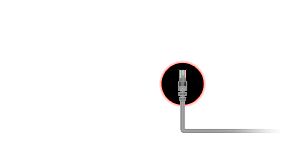 RJ45 ethernet port