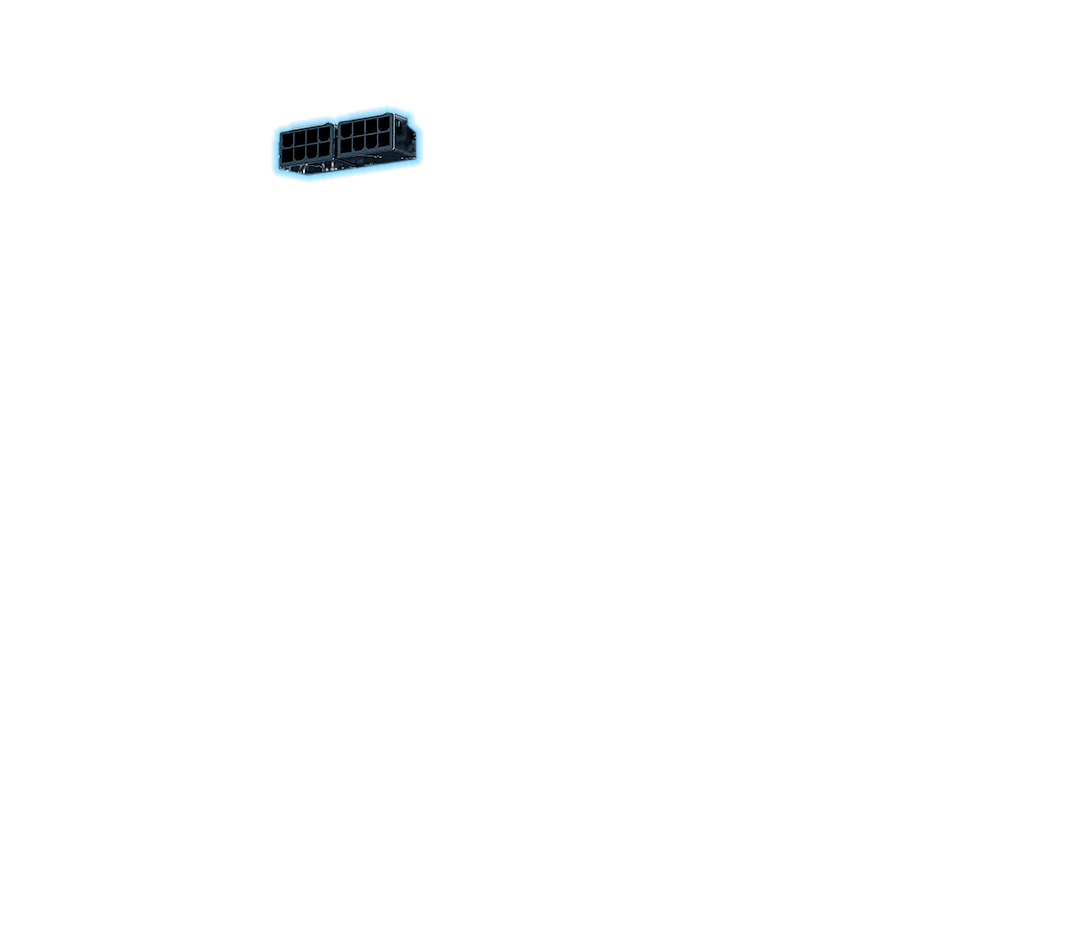 8 + 8-pin ProCool II power connectors