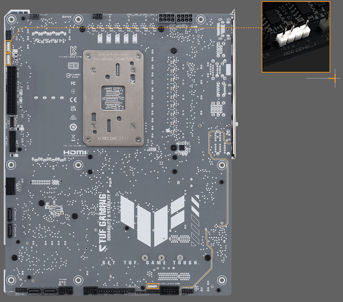 Addressable RGB Gen 2 Header