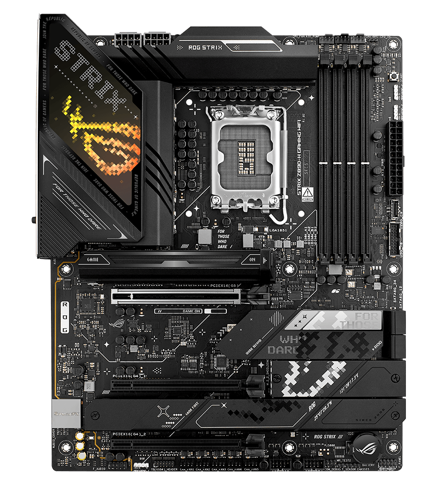 Strix Z890-H fan header locations